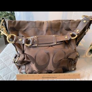 Chocolate Coach Purse